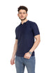 Navy Design 9 - F - Polo Neck T-Shirt - Khotwh